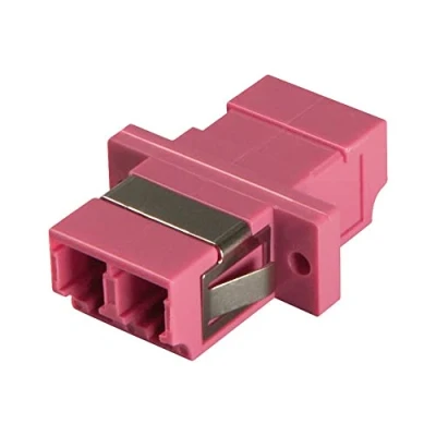 Image de Lindy Coupleur réseau LC multi mode (F) pour fibre optique violet, RAL 4003