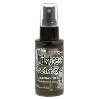Image de Tim Holtz Ranger Distress Oxide Spray Bois brûlé, 57ml, Set de 2 Pièces