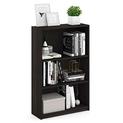 Image de Furinno Bibliothèques, Espresso, Taille Unique, Bois dense, Expresso, One Size