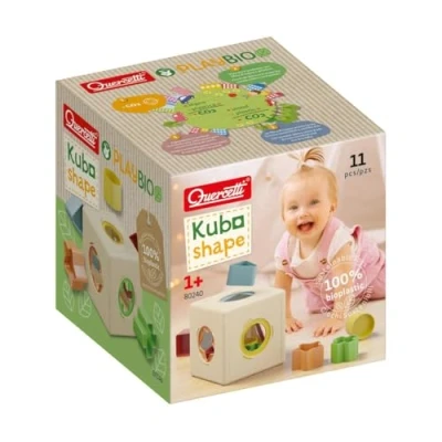 Image de Quercetti 80240 Kubò Shape Play Bio; Jeu éducatif pour le premier âge