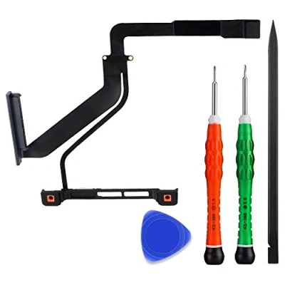 Image de MMOBIEL Câble Disque Dur compatible avec MacBook Pro A1286 15 Mi 2012 (Part Nr 821 1492 01/821 A)