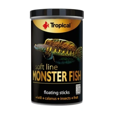 Image de Soft Line Monster Fish 1000ml / 320g Nourriture pour Grands Poissons Carnivores