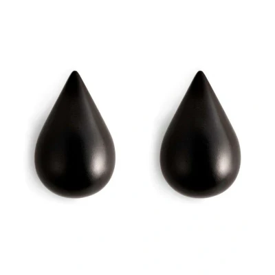 Image de Penderies Normann Copenhagen Patère Dropit noir/noir M