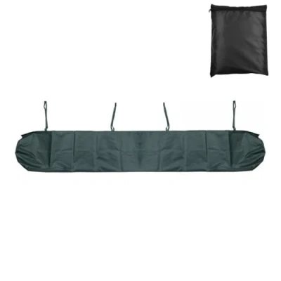 Image de JDMA Housse de protection étanche Pour Auvent 6 m store mobile Demi caisson Marquise sur pied autonome Vert 4