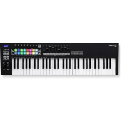 Image de Novation Launchkey 61 [MK3], clavier maître MIDI — intégration parfaite avec Ableton Live. Modes Chord et Scale, arpégiateur. Tous les logiciels nécessaires à la production musicale.