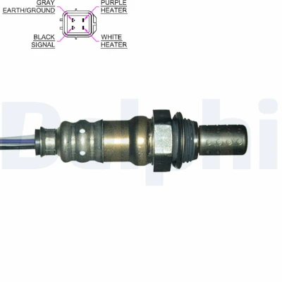 Image de DELPHI ES20170 12B1 Sonde lambda planaire, chauffé HYUNDAI: Tucson, Coupe II, Matrix, KIA: cee‘d I 5 portes, Pro 3 Sportage II