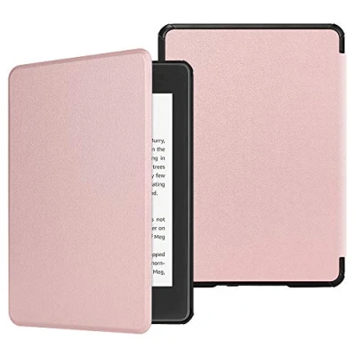 Image de FINTIE Étui pour 6&quot; Kindle Paperwhite 10ème Génération 2018 (Numéro de modèle: PQ94WIF) Coque Léger avec Auto Réveil/Veille (n&#039;est Pas 10e Gén 2019 J9G29R), Or Rose
