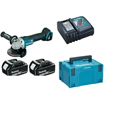Image de Meuleuse d&#039;angle 18V LXT Ø125 mm (2x5,0 Ah) en MAKPAC MAKITA DGA506RTJ