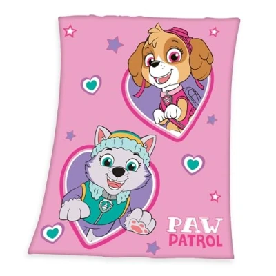 Image de Herding Couverture Polaire La Pat&#039; Patrouille, 130 x 170 cm, 100% Polyester