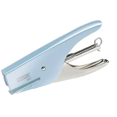Image de Rapid Retro Classic S51 Agrafes classiques Bleu, Acier inoxydable Agrafeuses (18 mm, 154 43 210 g)