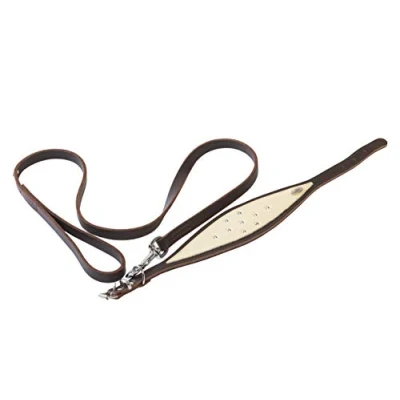 Image de Dingo Waldemar Rutkowski S10024 Ensemble L en Cuir Souple pour Chien + Laisse Classique Marron