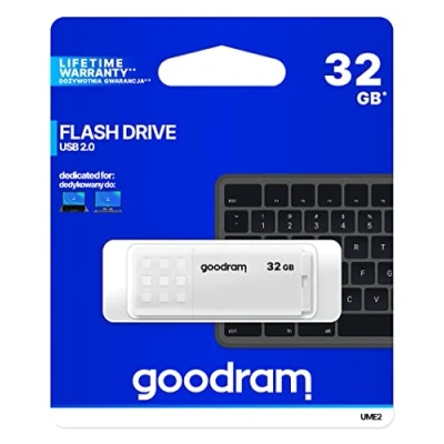 Image de Goodram UME2 Lecteur USB Flash 32 Go Type A 2.0 Blanc
