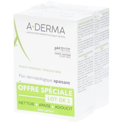 Image de A Derma Pain Dermatologique Apaisant Lot de 2