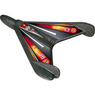 Image de GÜNTHER FLUGSPIELE Paul Günther 1450 Planeur centrifuge Gemini 3000, Lanceur catapulte en Mousse Technique, pour des Vols Super Larges, Taille env. 30 x 32 cm, Convient aux Enfants à partir de 6 Ans