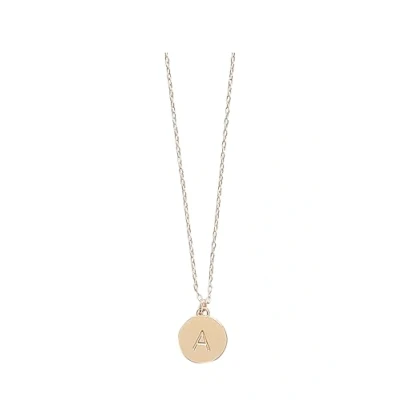 Image de Kate Spade New York Mini pendentif A, Doré