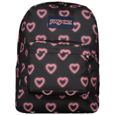 Image de JanSport SUPERBREAK One Grand Sac à Dos, Happy Hearts Black (Noir)