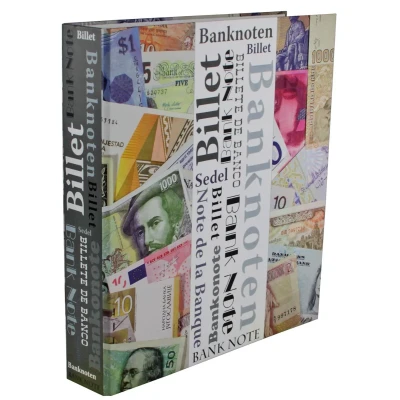 Image de Safe, FC, Album (4 anneaux) convient pour: Billets de banque incl. 20 feuilles Conceptionimpression dim: 290x325x60 mm. par pc.