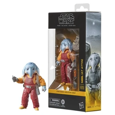 Image de Star Wars The Black Series, Figurine Neel (at Attin) de 15 cm, Skeleton Crew