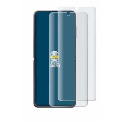 Image de BROTECT Protection Intégrale 3D Incurvé Matte pour Samsung Galaxy Z Flip / 5G (2 Pièces) Couverture Complète, Film Écr