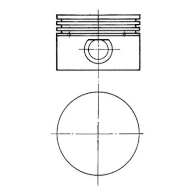Image de Piston et chemise de cylindre, compresseur d&#039;air comprimé KOLBENSCHMIDT 94919964