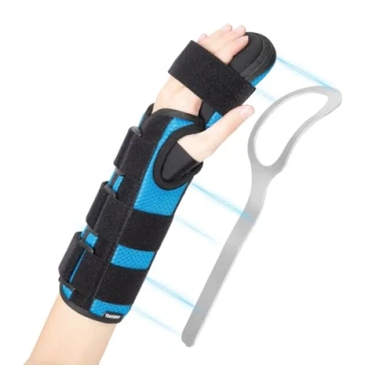 Image de YiYame attelle de repos pour la main, support nuit, poignet le canal carpien, et main les blessures poignet, tendinite, l&#039;AVC, gauche, L