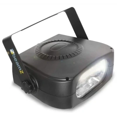 Image de BeamZ Stroboscope 150 Watts, DJ Light Effect, Jeu de Lumières, Plafond / Mur, Ambiance Discothèque, Vitesse Réglable