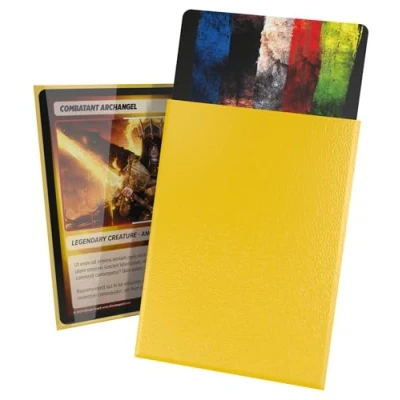 Image de Ultimate Guard Cortex Pochettes standard (100) (66 x 91 mm), couleur : jaune