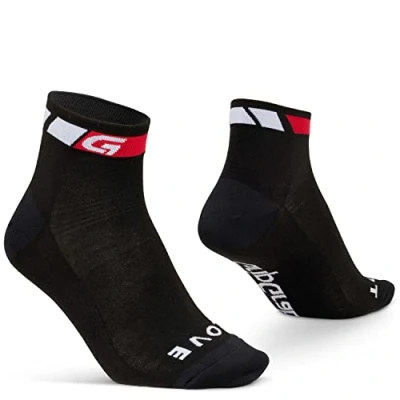 Image de GripGrab Mixte Classic Low Cut single Pack Cycling Socks, Noir 1, XS (35 38) EU