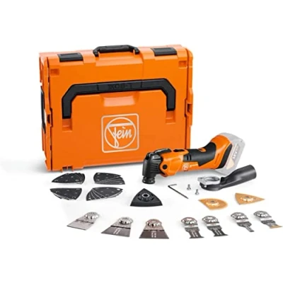 Image de Fein outil multifonction sans fil MultiMaster AMM 500 Plus Top AS (18V, batterie, StarlockPlus, AMPShare, avec ensemble d&#039;accessoires pour scier,poncer dans le bois/le métal)