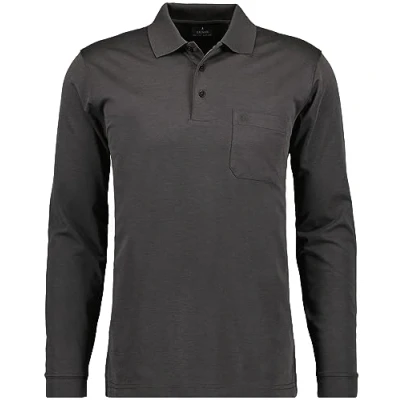 Image de Ragman Polo anthrazit, Homme, Taille: Small, Anthrazit
