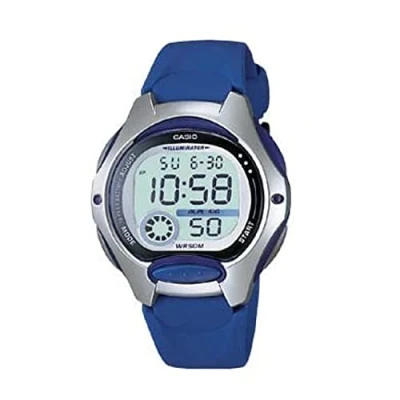 Image de Casio Hommes Numérique Quartz Montre avec Bracelet en Caoutchouc LW 200 2A