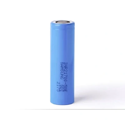 Image de Pile rechargeable spéciale 21700 Samsung INR21700 50E INR2170050E à tête plate Li Ion 3.6 V 4900 mAh 1 pc(s) OUTIL MODELISME