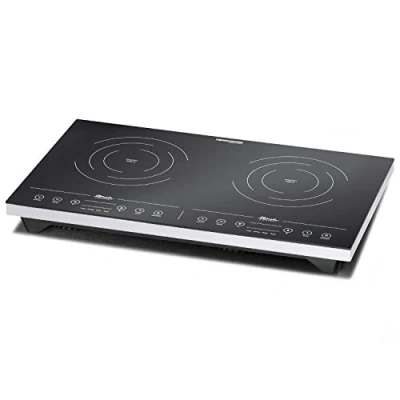Image de Rommelsbacher CT 3410/IN Plaque Noir, Blanc Comptoir avec zone à induction 2 zone(s)
