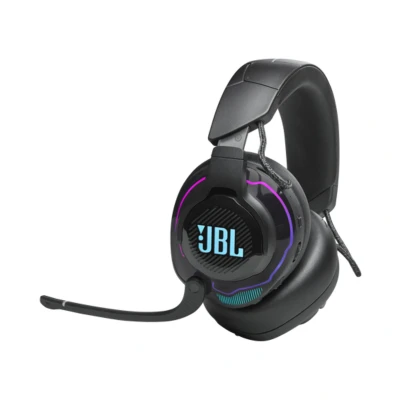 Image de JBL Quantum 910 Casque de Gaming sans Fil avec Réduction Bruit Active et Bluetooth, Batterie qui se Recharge en Cours d’Utilisation Micro tige, Noir