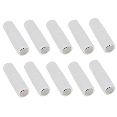 Image de duoyif Convertisseur De Batterie AAA Echanger Translucide Adaptateur Conversion AA A MéTal Boite Support 10PièCes, Converti en
