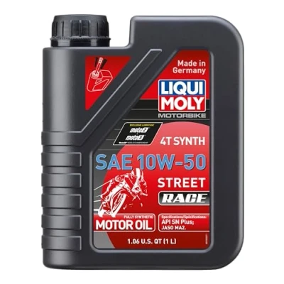 Image de Liqui Moly Motorbike 4T Synth Street Race 10W 50 1I Huile moteur 1502
