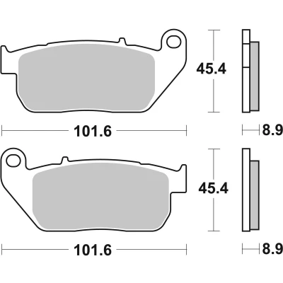 Image de Jeu de garnitures frein, frein à disque LUCAS TRW MCB753SV