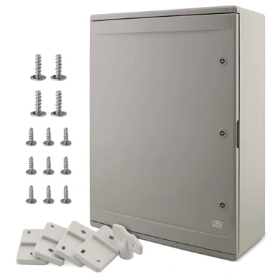 Image de BOXEXPERT boîtier en plastique ABS, IP65, armoire murale, industriel, vide, 800x600x260mm, gris, de la série Fleet