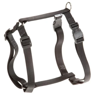 Image de Ferplast Harnais Chien Grande Taille Champion XXL, pour Ajustable en 3 Points, Facile à Porter, Poitrine 78 120 cm. Noir