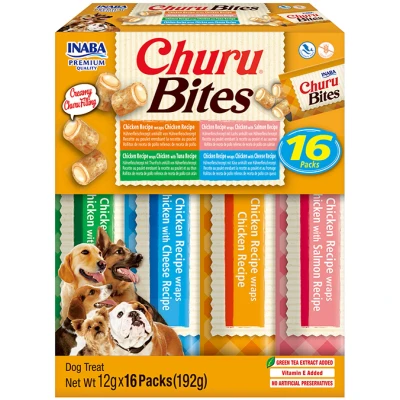 Image de INABA Churu Bites pour chiens Multipack Poulet 20 pièces