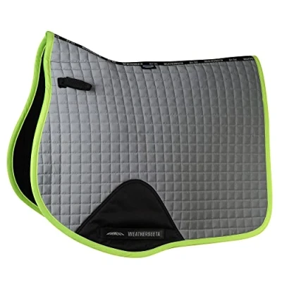 Image de WB Tapis de Selle Reflective Prime Polyvalent Argent/Jaune Full