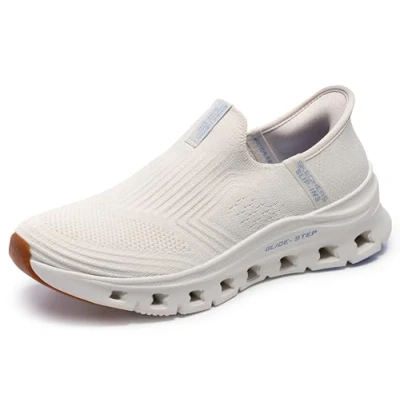 Image de Skechers Femme Glide Step Pro Everyday Citizen Basket, Naturel, 41 EU