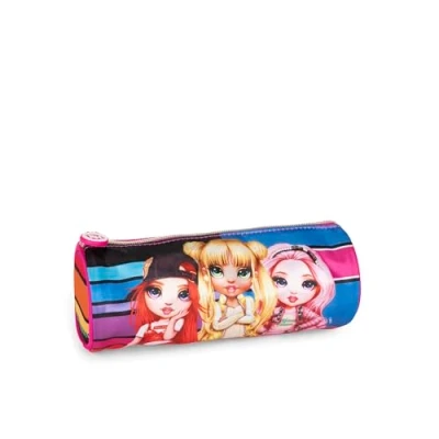 Image de Rainbow HIGH Trousse d&#039;école officielle High, étui de tombolin, léger et compact, facile à transporter ranger dans le sac dos, avec fermeture glissière pratique, 8 x 22 cm,