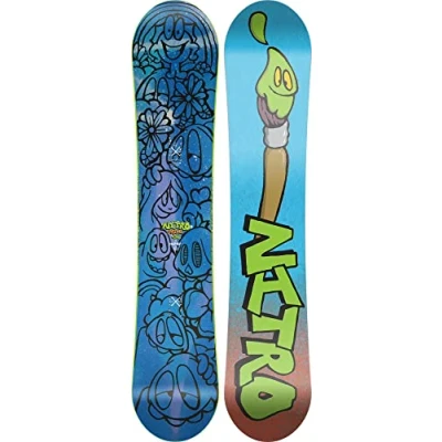 Image de Nitro Snowboards Prime x DD Wide BRD 23 Planche Tout Terrain Directionnel Flat Out Rocker All Large pour Grands Pieds