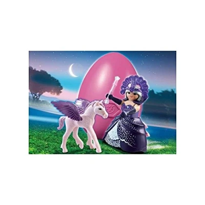 Image de Playmobil 6837 Reine des étoiles avec bébé Cheval ailé