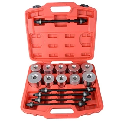Image de DAYUAN 27pc kit de Manchon Traction, Outils Garage, Ensemble d&#039;outils d&#039;insertion Retrait roulement Bush, Adaptateurs tirage Presse