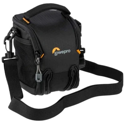 Image de Lowepro Adventura SH 115 III, Camera Shoulder Bag with Adjustable/Removable Strap, Backpack for Mirrorless Camera, Compatible Sony Alpha 6000 Series, Black