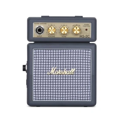 Image de Marshall MS 2 Micro amplificateur combo guitare, mini ampli d&#039;entraînement adapté à la guitare électrique Classic
