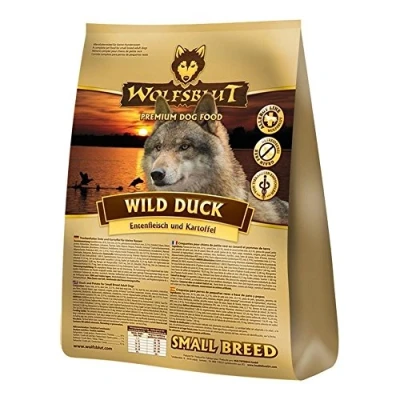 Image de Wolfsblut Wild Duck Small Breed 2 kg Canard Nourriture sèche pour Chien sans céréales