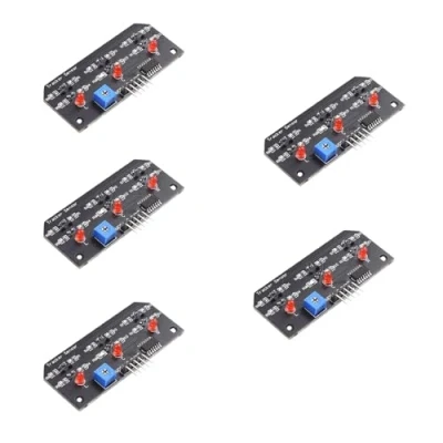 Image de Track Finding Obstacle Avoidance Module TCRT5000 Capteur de réflexion infrarouge (3 voies, 5 pièces)